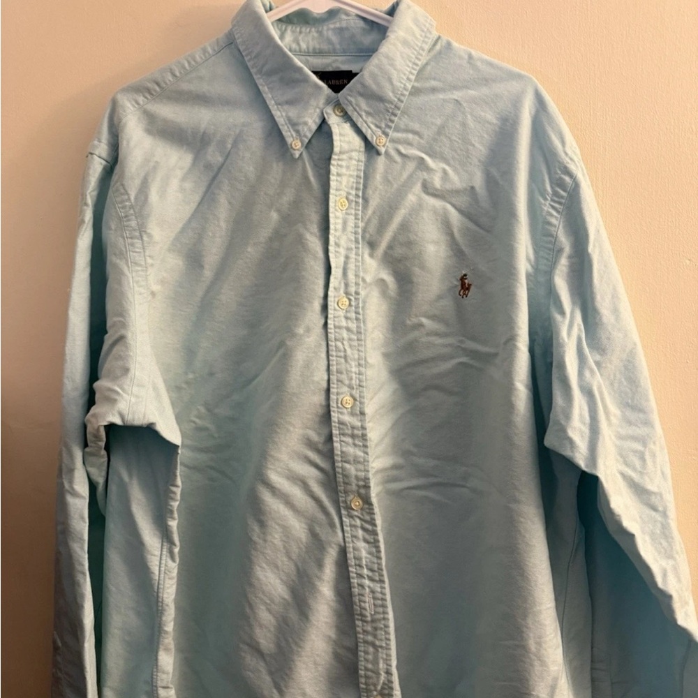 Ralph Lauren Light Blue Casual Button Down Shirt